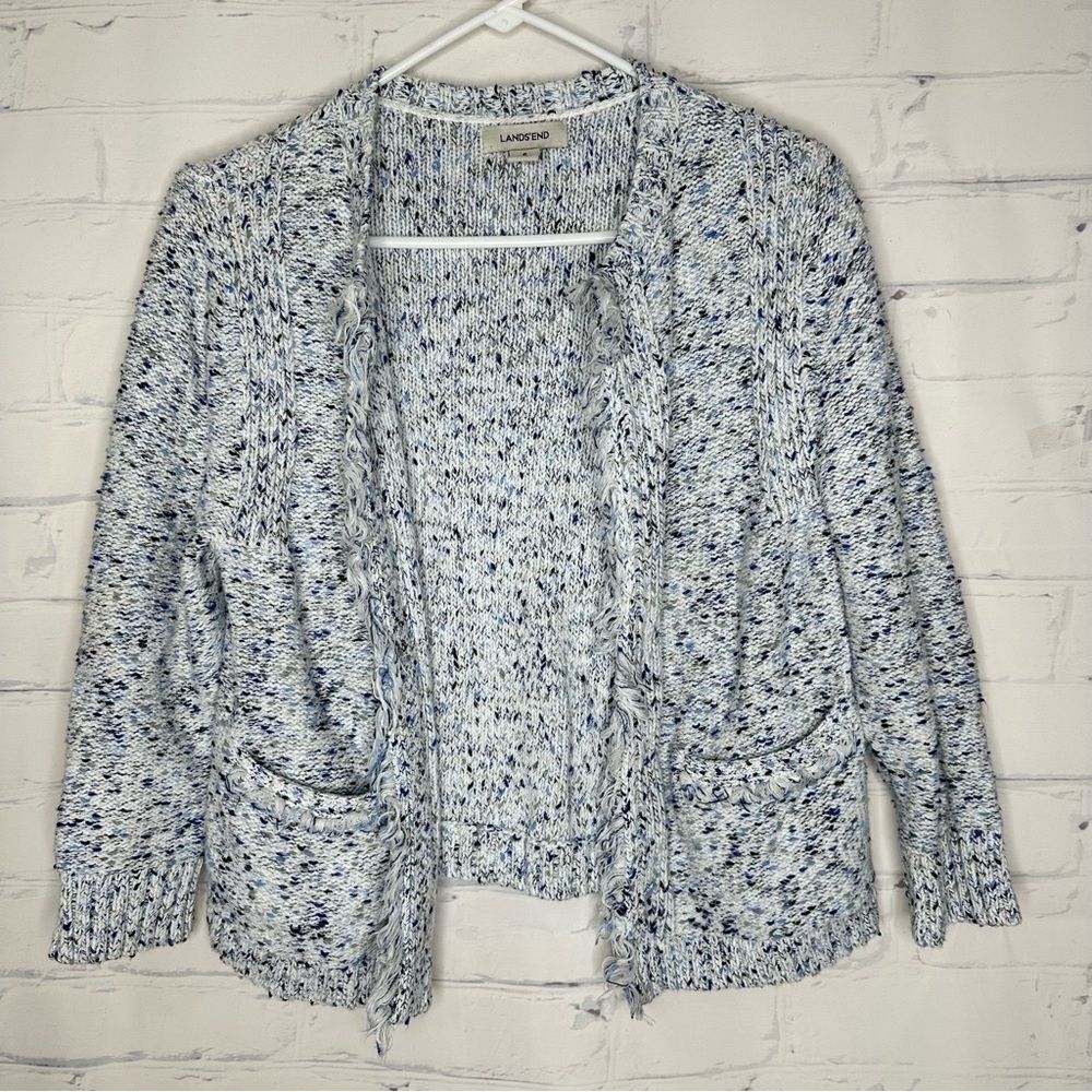 Lands’‎ End small sweater cardigan